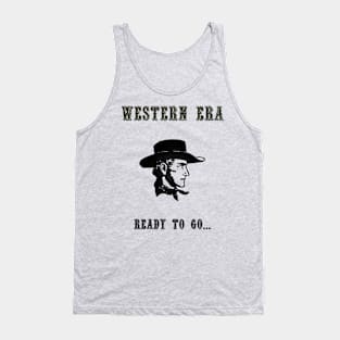 Western Slogan - Ready To Go Tank Top